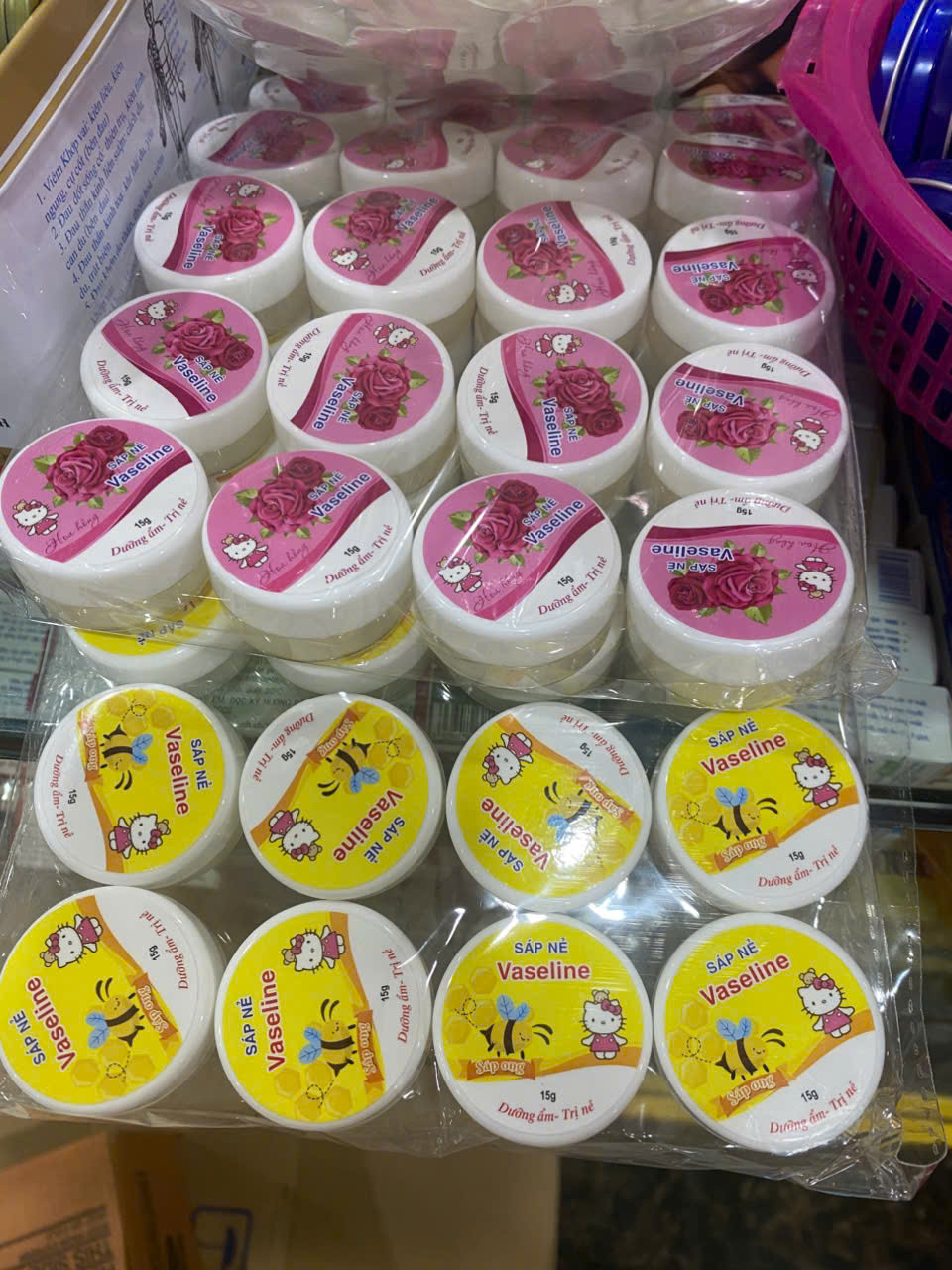 Vaseline  (Lọ/15g) bán 10 lọ