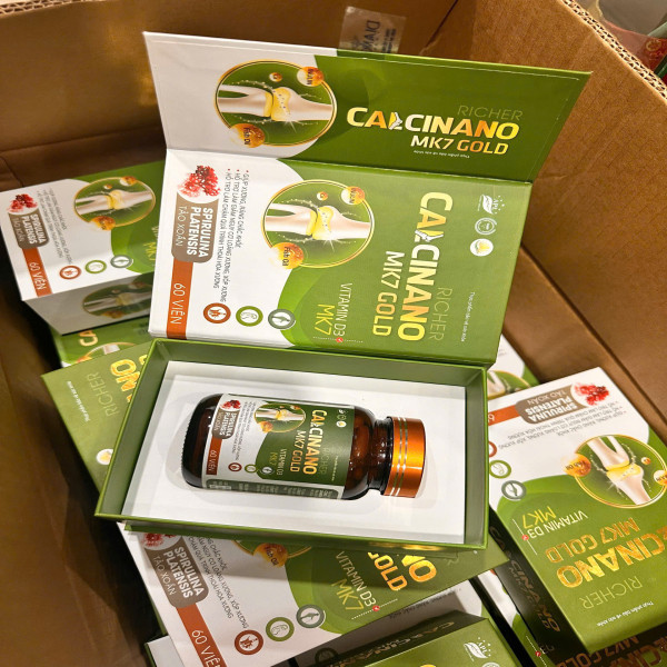 Calci Nano Mk7 _Gỗ Xanh Lá, Richer (Lọ/60V)