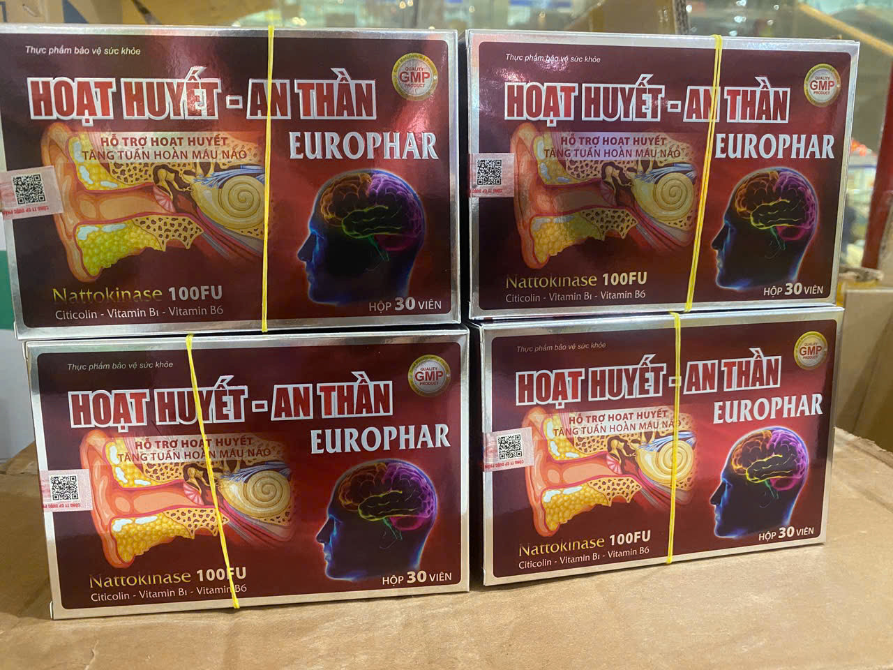 Hoạt Huyết An Thần (H/30v) Europhar