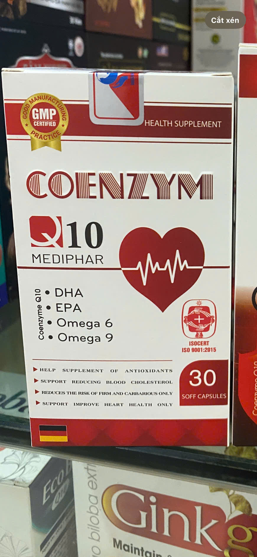 Coenzym Q10 _ (Lọ/30V)