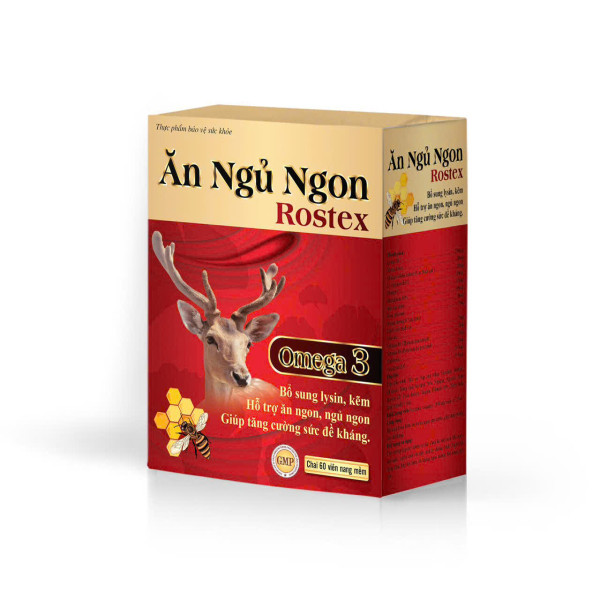 Viên Ăn Ngủ Ngon Rostex _Hd (Lọ/60 Viên)