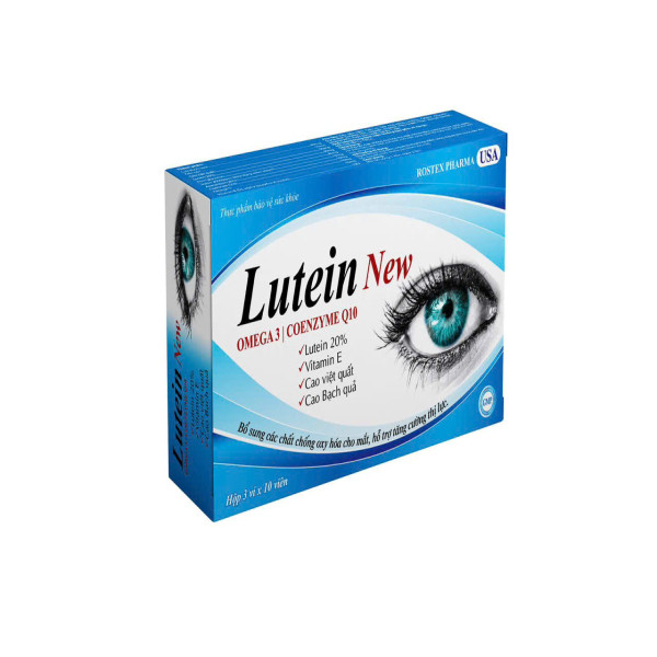 Bổ Mắt Lutein New _Rox, Hd (H/3Vỉ X10 Viên) K80-