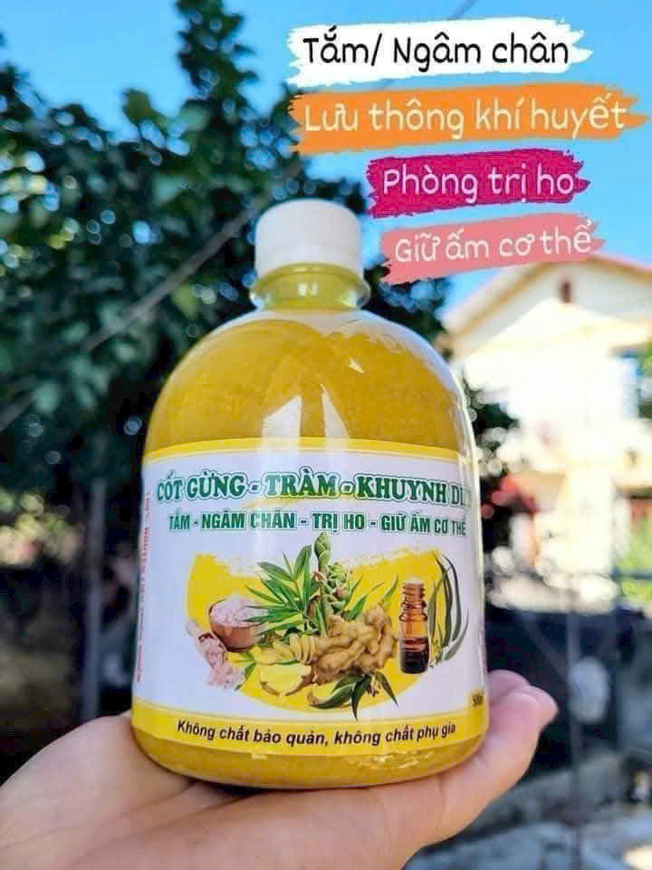 cốt gừng tràm khuynh diệp