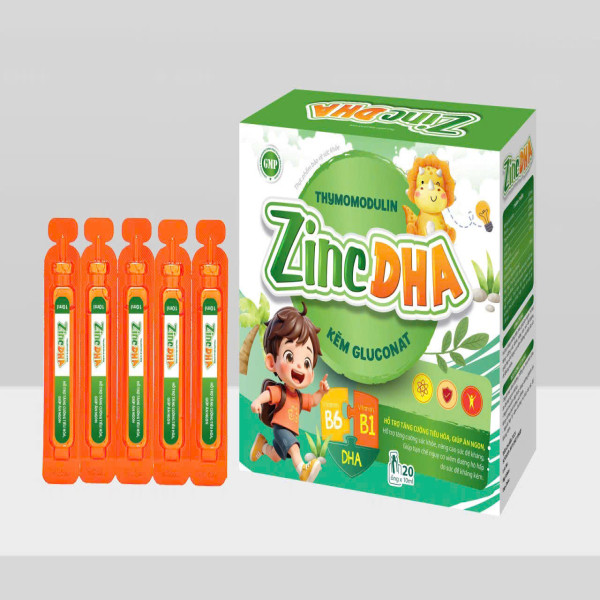 Zinc Dha Ống (Xanh Lá) _Atp (Hộp/20 Ống)