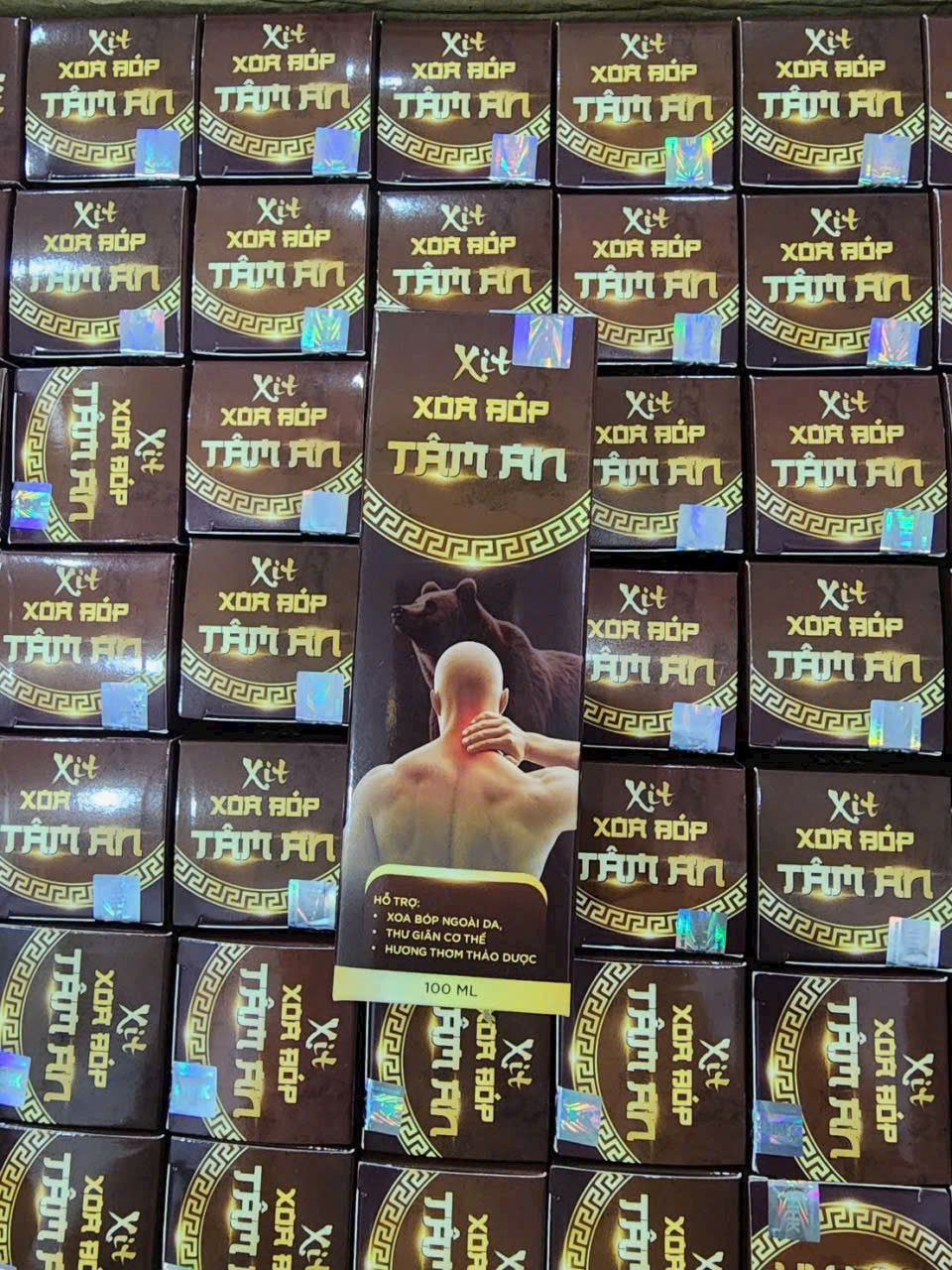 Xịt Xoa Bóp Tâm An (L/100ml)