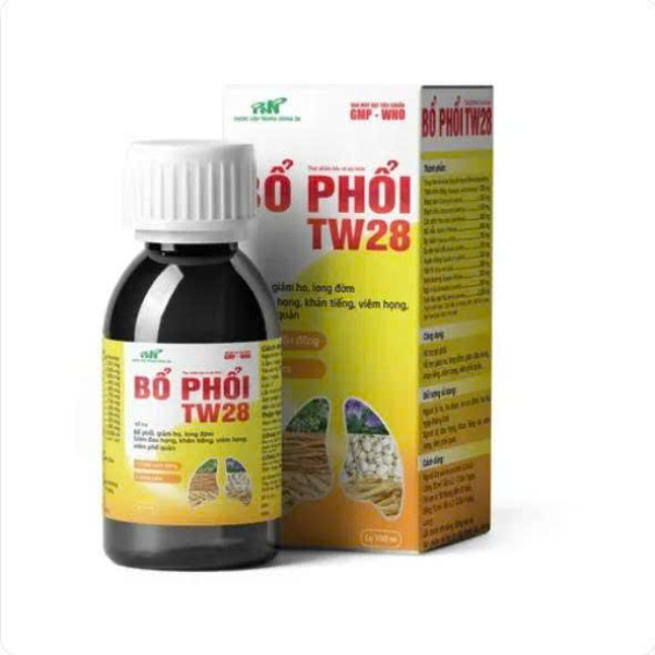 Siro Bổ Phổi Tw28 _Tw 28 (Lọ/100Ml) K60H