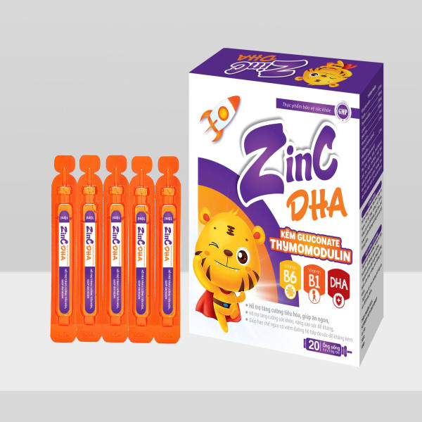 Zinc Dha (Hổ, Tím) _Zn (Hộp/20 Ống) K60H