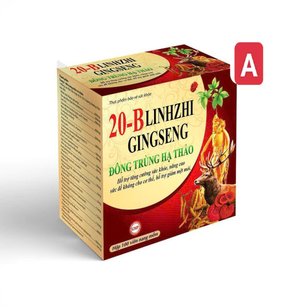 20B Linhzhi Ginseng (Đỏ) _Rox (Hộp/100V) K96H