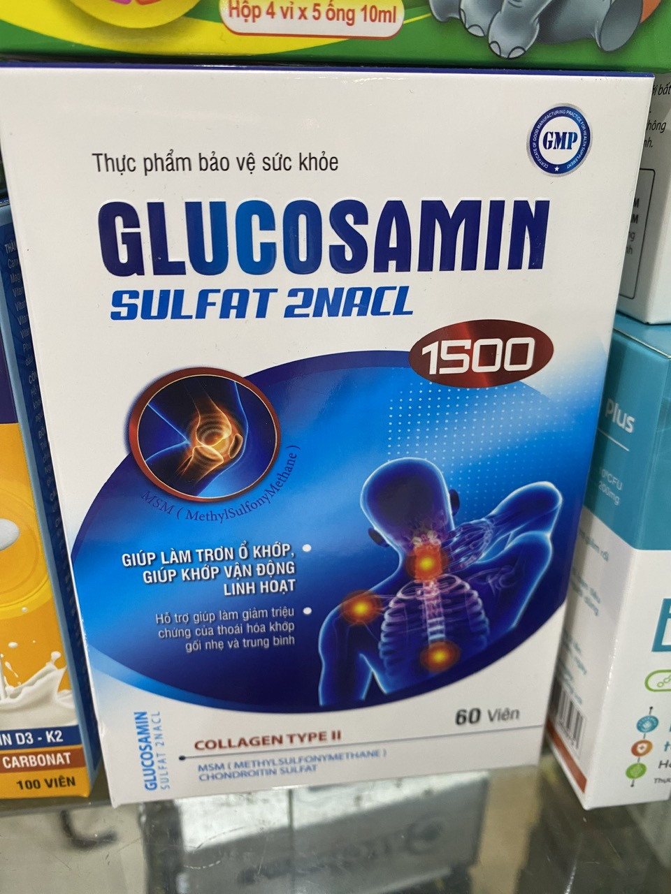 Glucosamin Sulfat 2Nacl 1500 (L/60v)