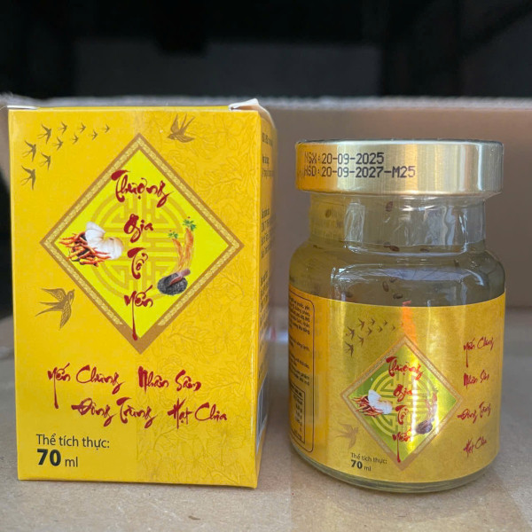 Yến Sào Thượng Gia Tổ Yến Hạt Chia (Vàng, Có Vỏ) _Lẻ (Hộp/1 Hũ)