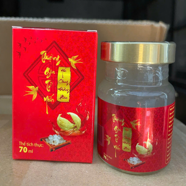 Yến Sào Thượng Gia Tổ Yến Đỏ (Có Vỏ) _Lẻ (Hộp/1 Hũ)