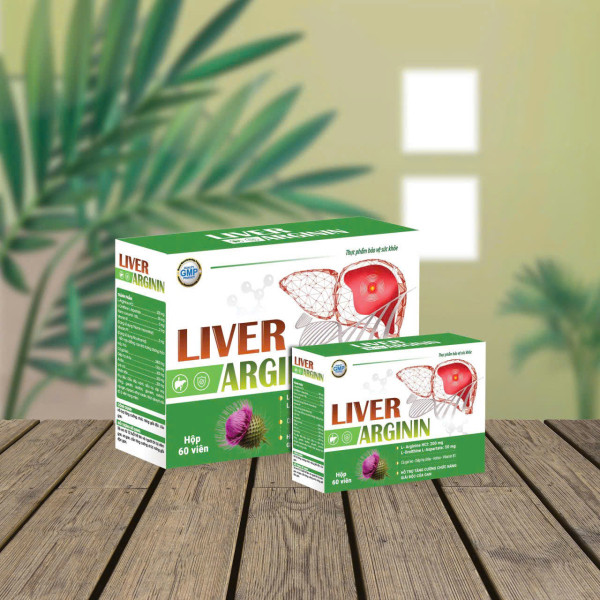Bổ Gan Liver Arginin (H60v) Xanh