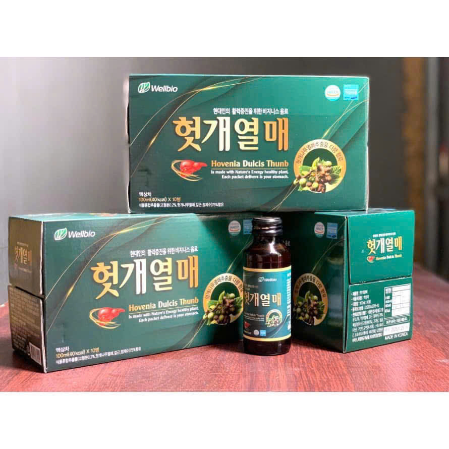 Giải Rượu, Bổ Gan Chai Nước Hàn Quốc Hàng Công Ty Pháp Âu