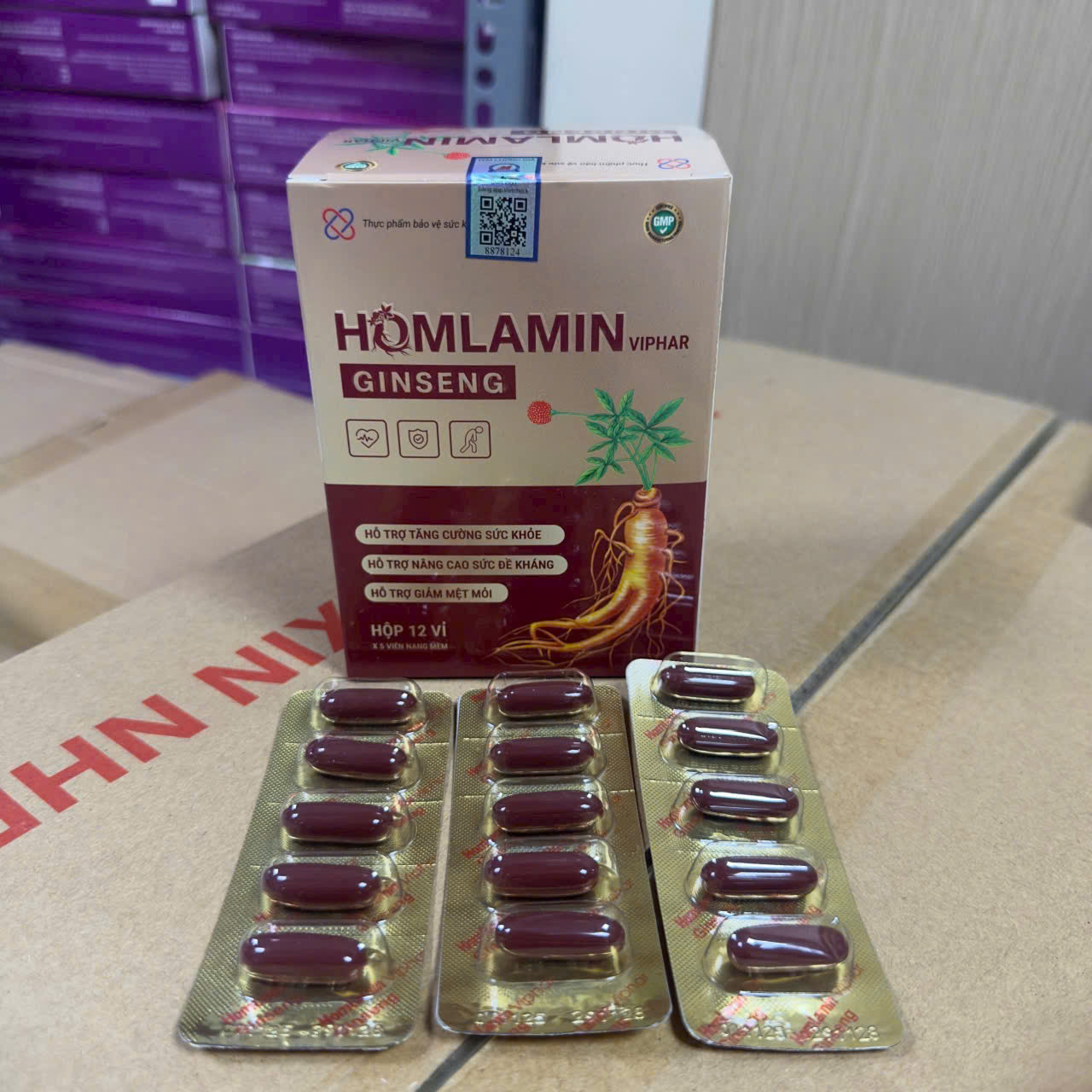Homlamin Ginseng Viphar (H/60v)