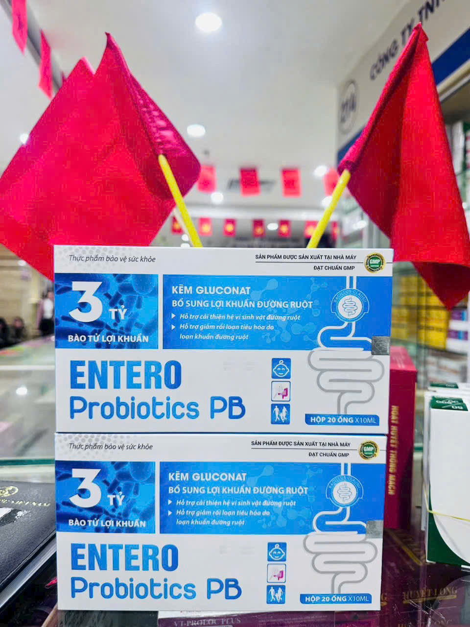 Entero Probiotics PB 3tỷ lợi khuẩn (H/20ống)