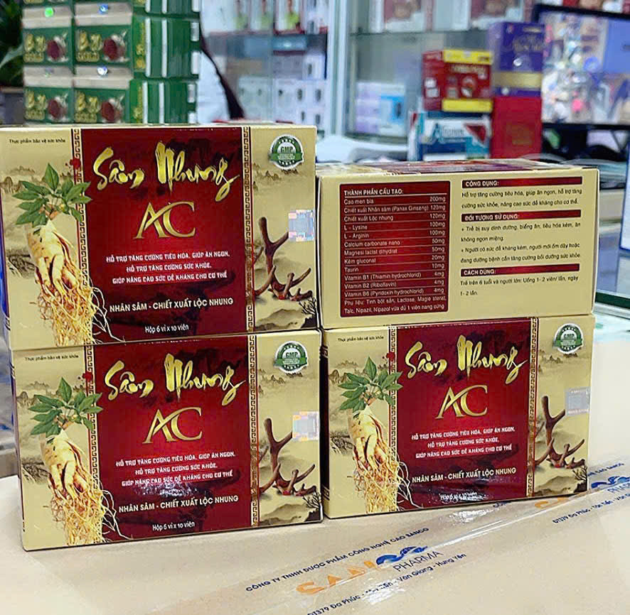 Sâm Nhung AC (H/60viên)