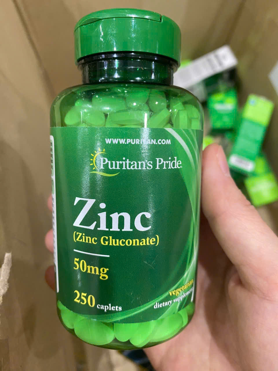 Zin C 25Mg Puritans's Pride (L/250V)