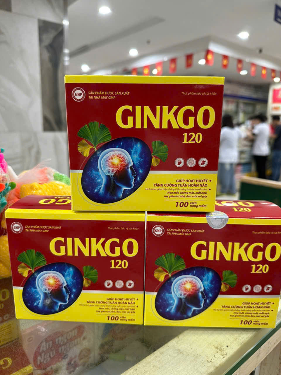 Ginkgo 120 đỏ (H/100v)
