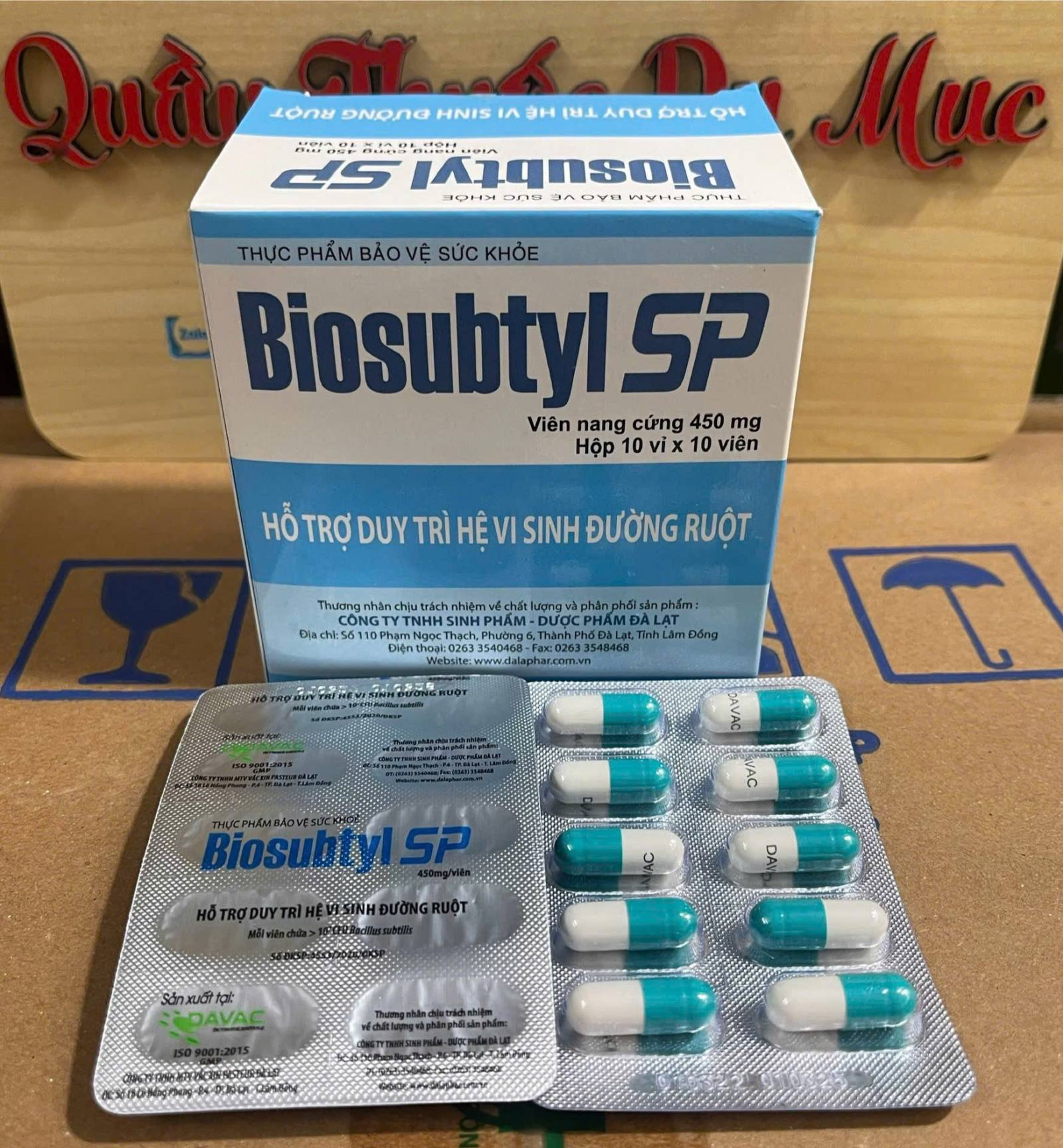 Biosubtyl SP ĐÀ Lạt (H/100v)