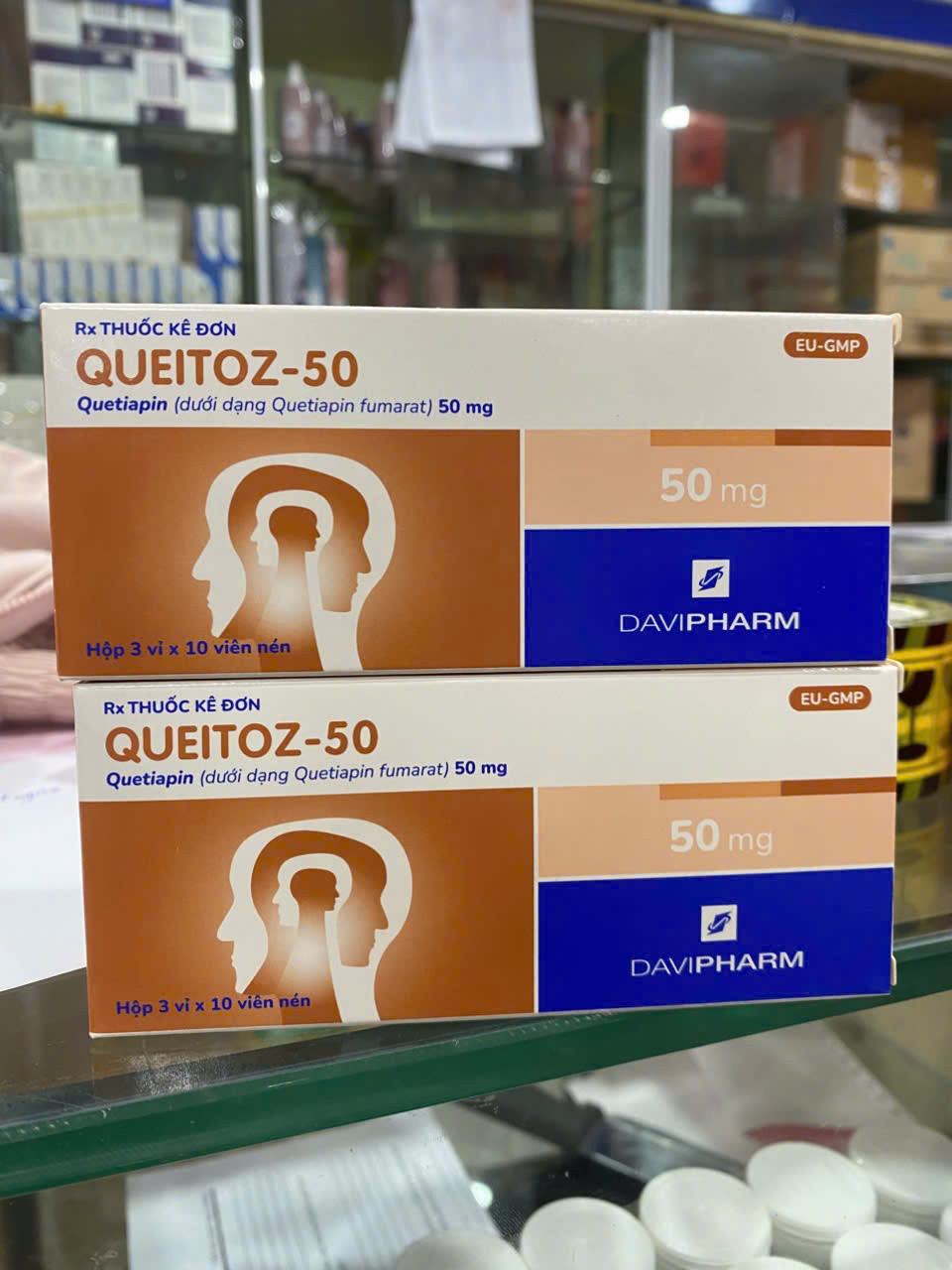 Queitoz 50Mg Davipharm (H/30V)
