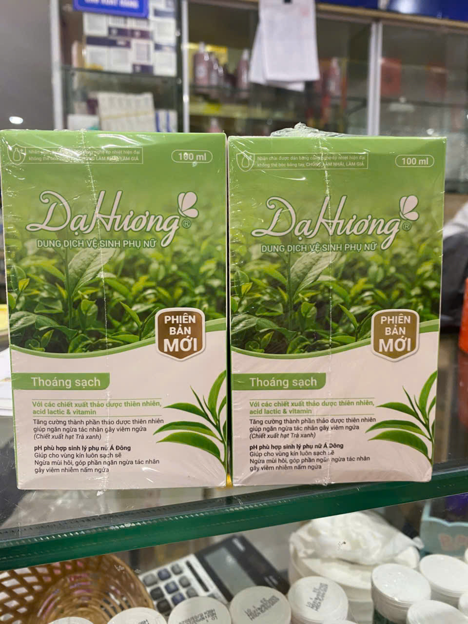 Dạ Hương Trà Xanh Hoa Linh (C100Ml)(Xanh Lá, mẫu mới)