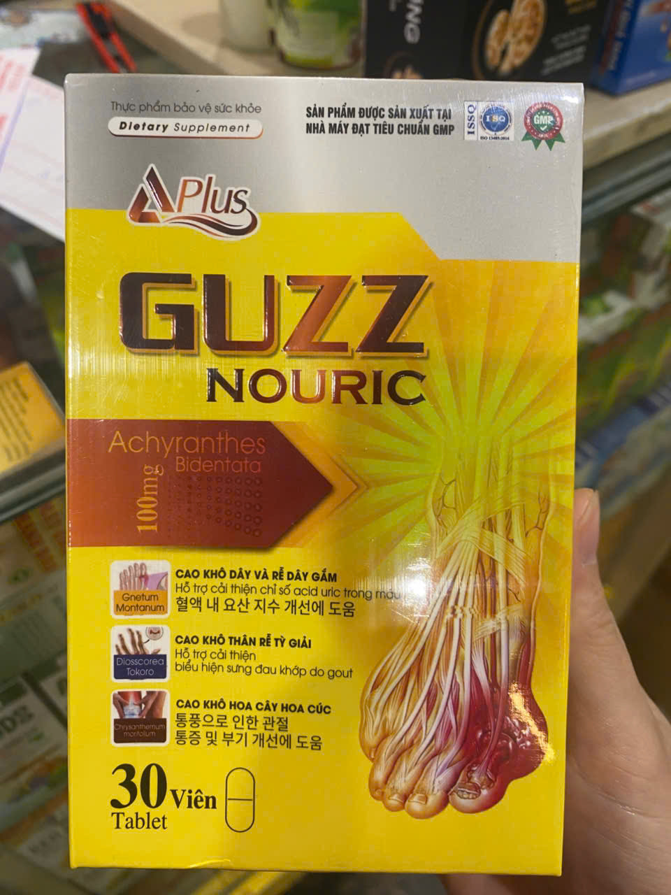 Viên Gout GUZZ Nouric (L/30v)