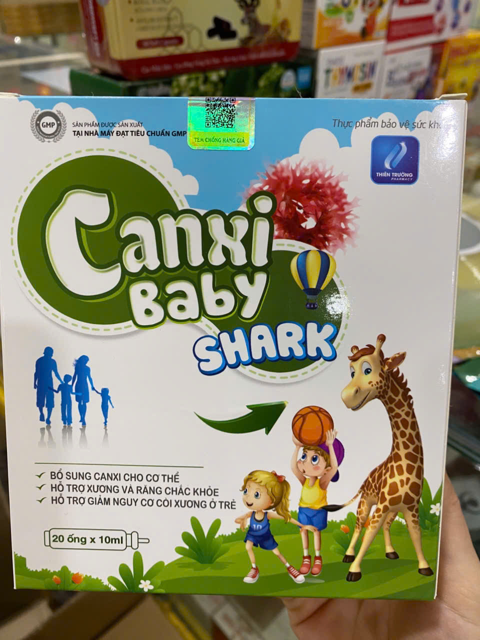Canxi baby shark (H/20 ống)
