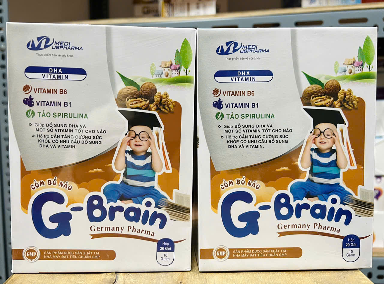 Cốm Bổ Não G-Brain (H/20 gói)