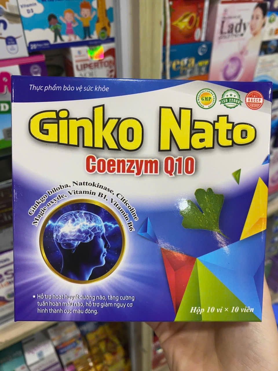 Ginko Nato Coenzym Q10 (H/100v)