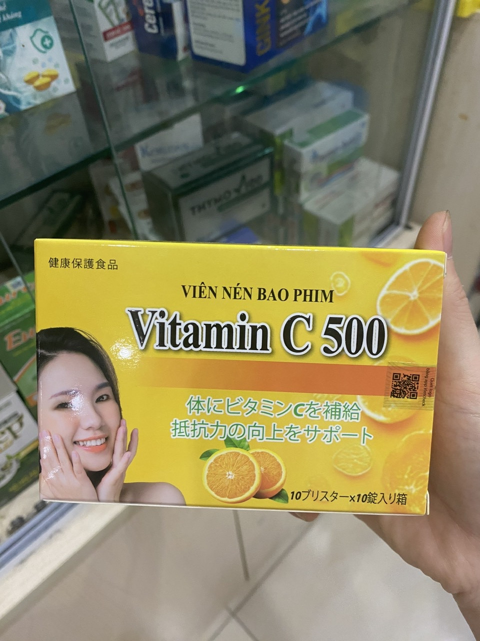 Vitamin C 500Mg (hộp/100v) chữ Nhật