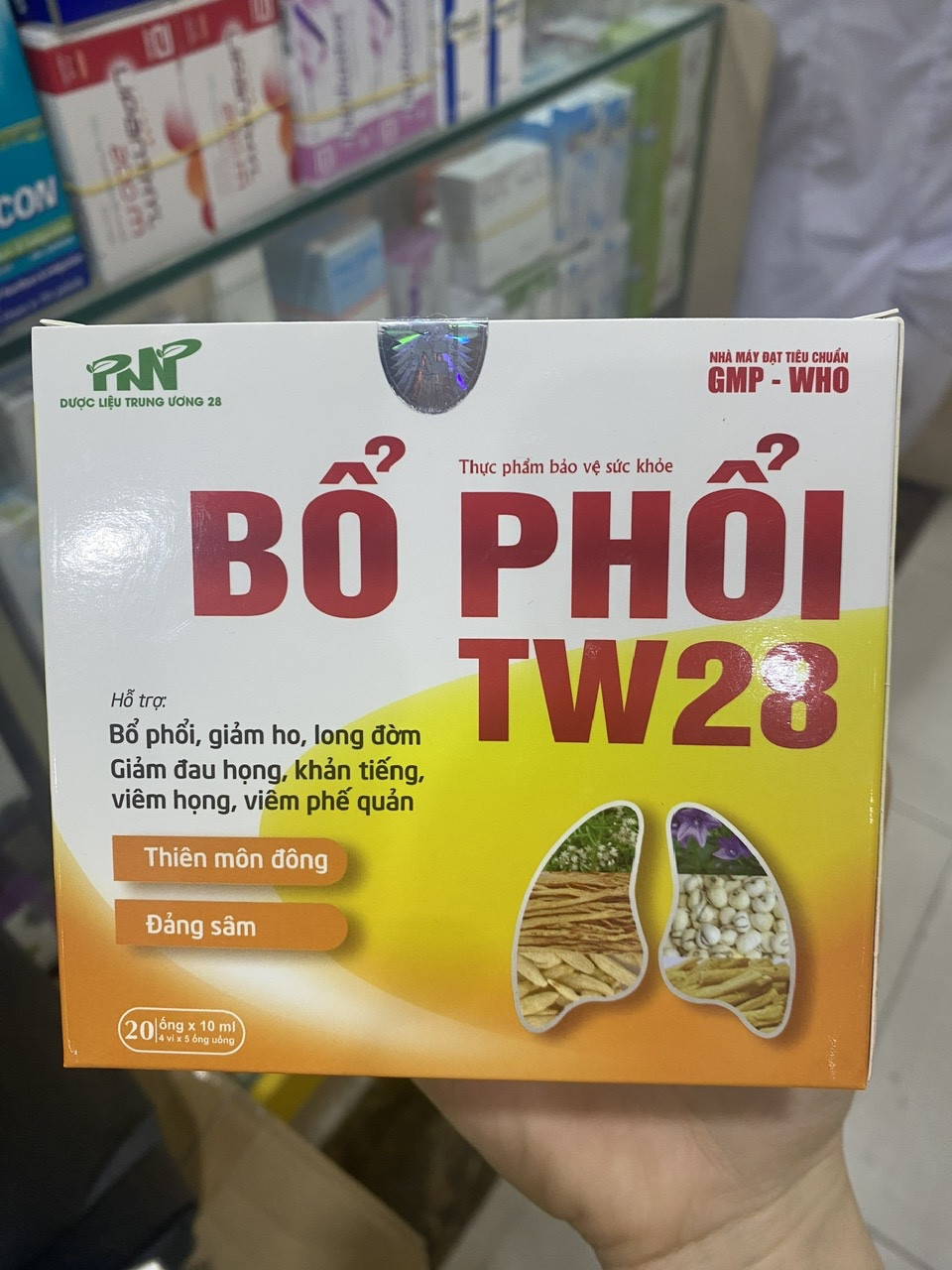 Bổ Phổi Tw28 (Hộp/20 Ống)
