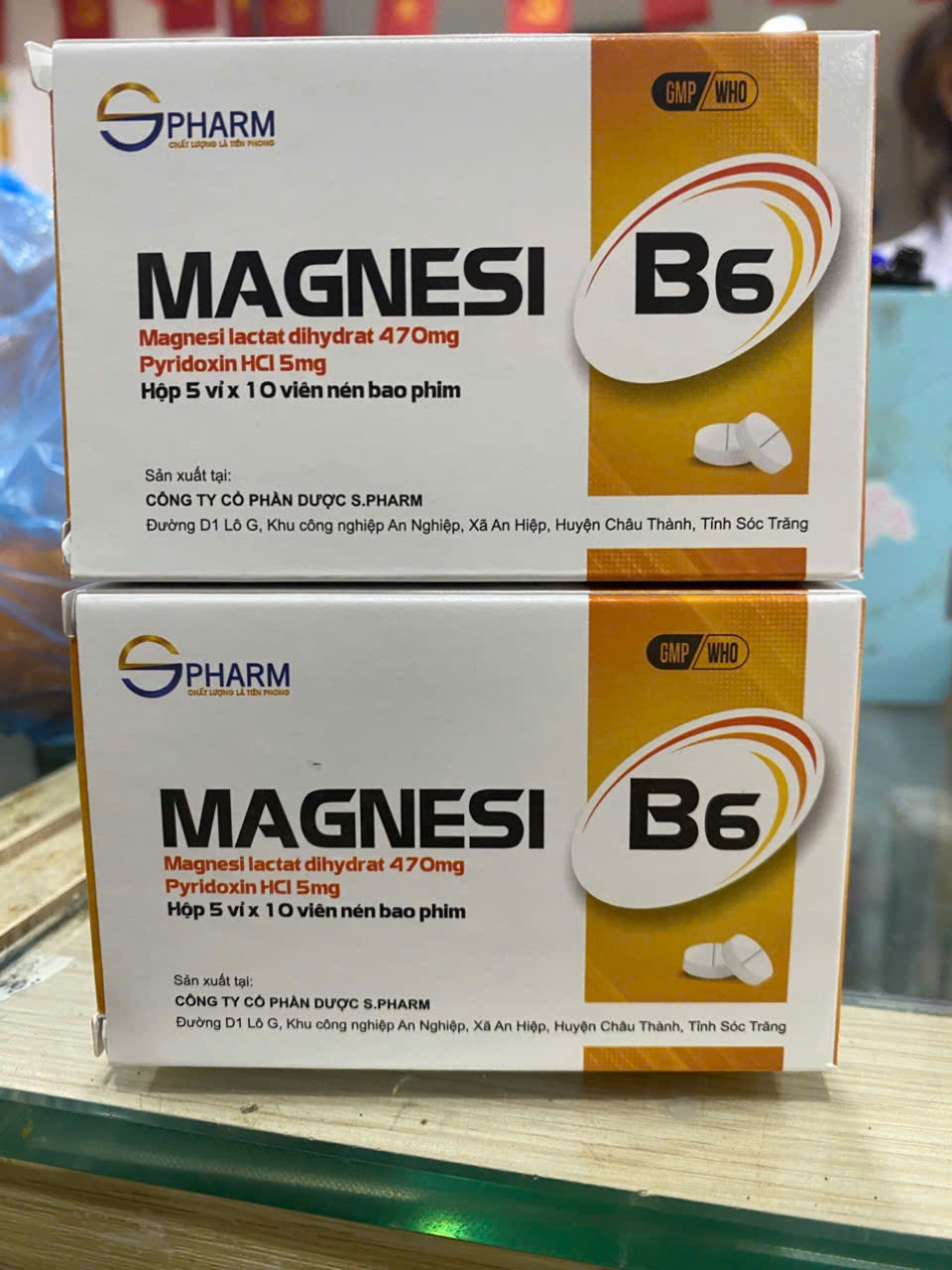 Magnesi B6 (H/100v) Spharm