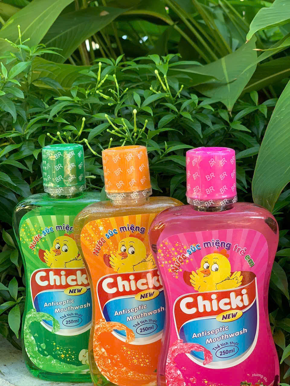 Nước Súc Miệng Trẻ Em Chicki (C250Ml) đủ vị