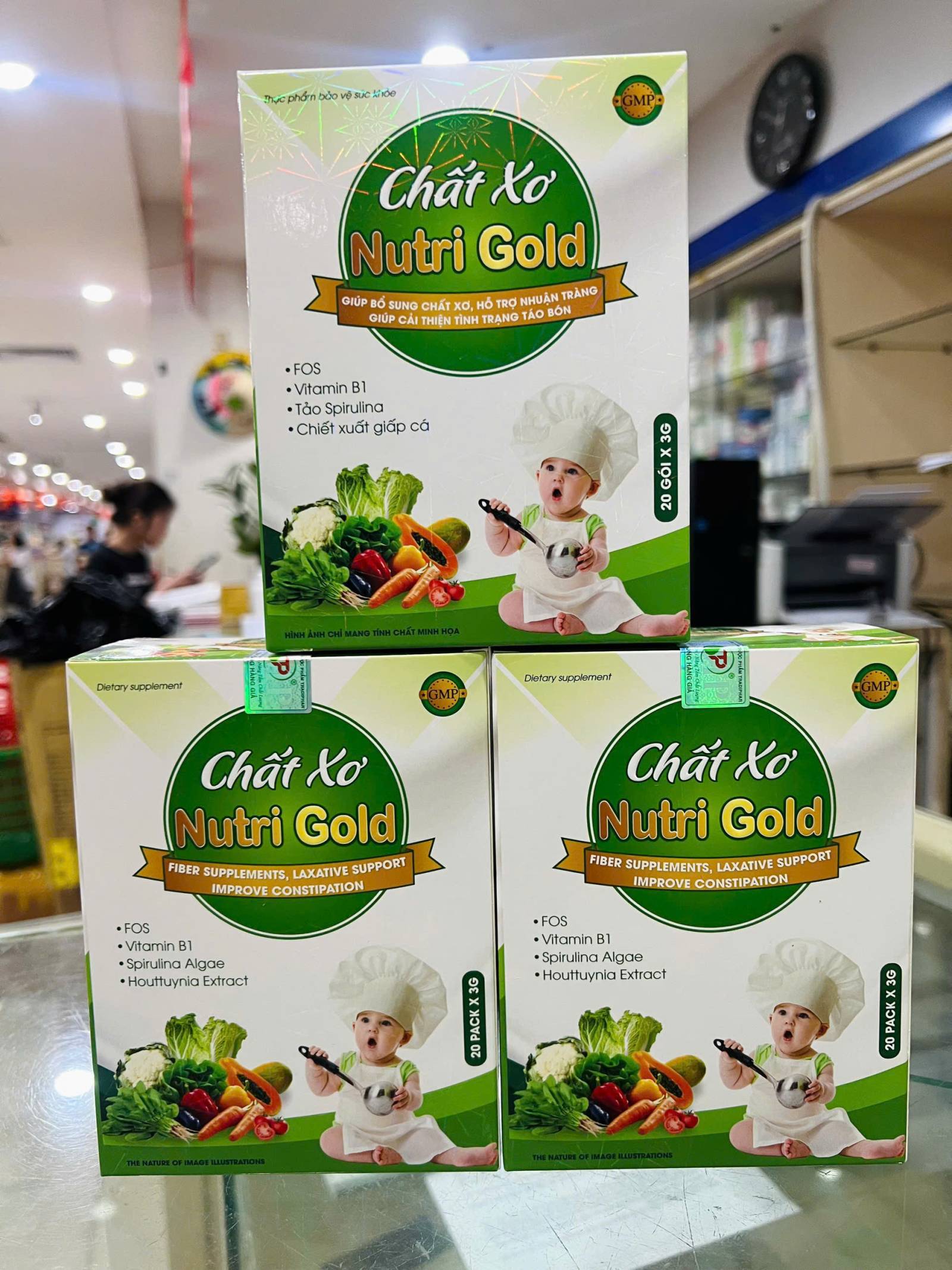 Chất Xơ Nutri Gold (H/20ống)