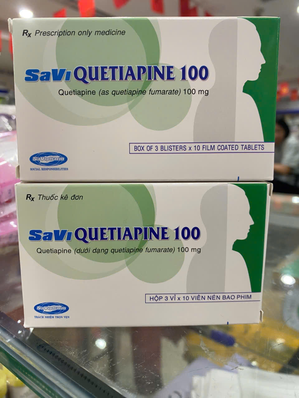 Savi Quetiapine 100Mg Savipharm (H30V)