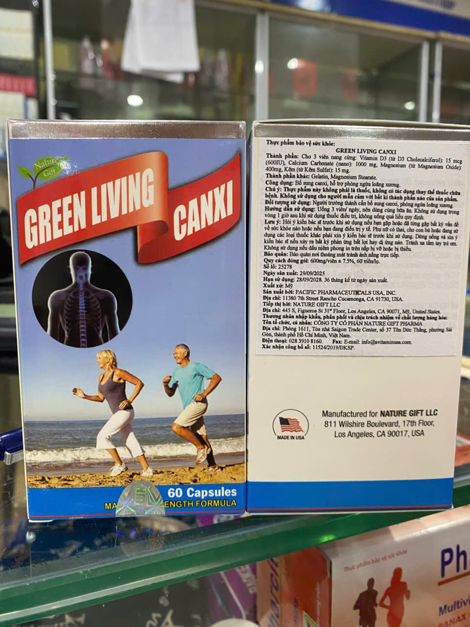 Green Living Canxi (L/60v) Nhập Khẩu Mỹ