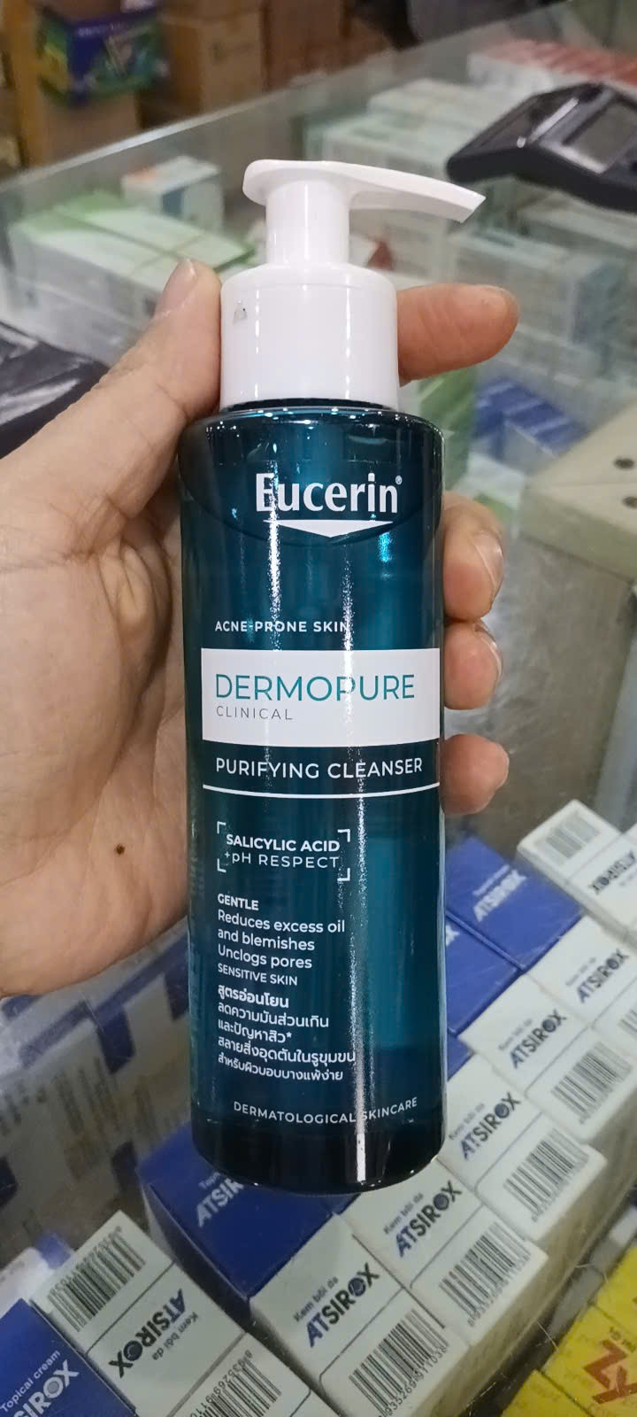 SRM Dành Cho Da Mụn Eucerin Pro Acne Solution Cleansing Gel (C200Ml)