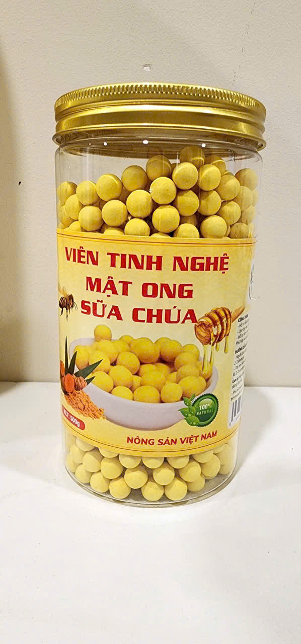 Viên Tinh Nghệ Mật Ong Sữa Chúa (500g)