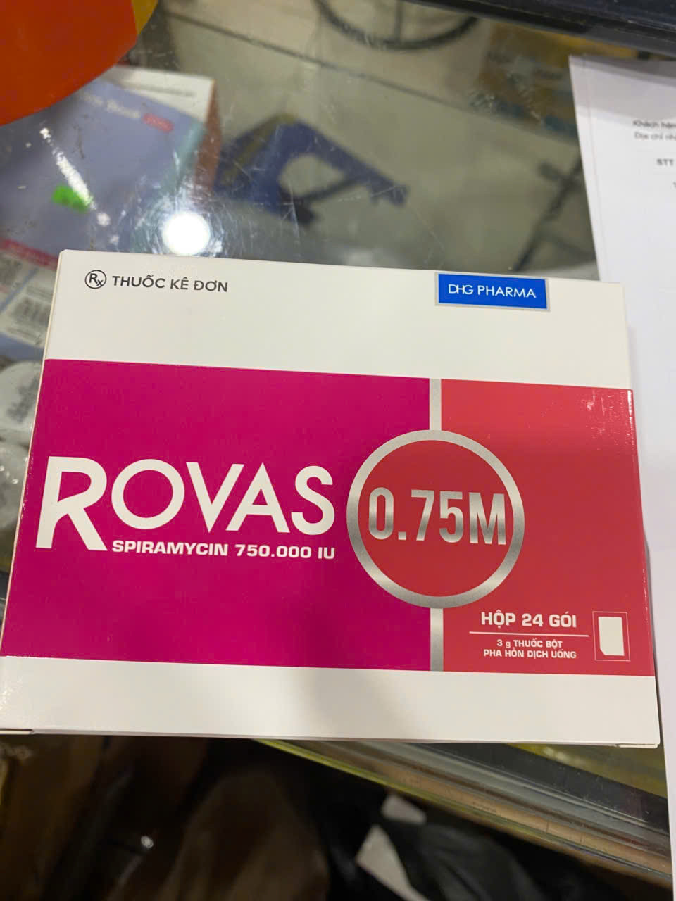 Rovas 0.75M Gói Hậu Giang (H24G)