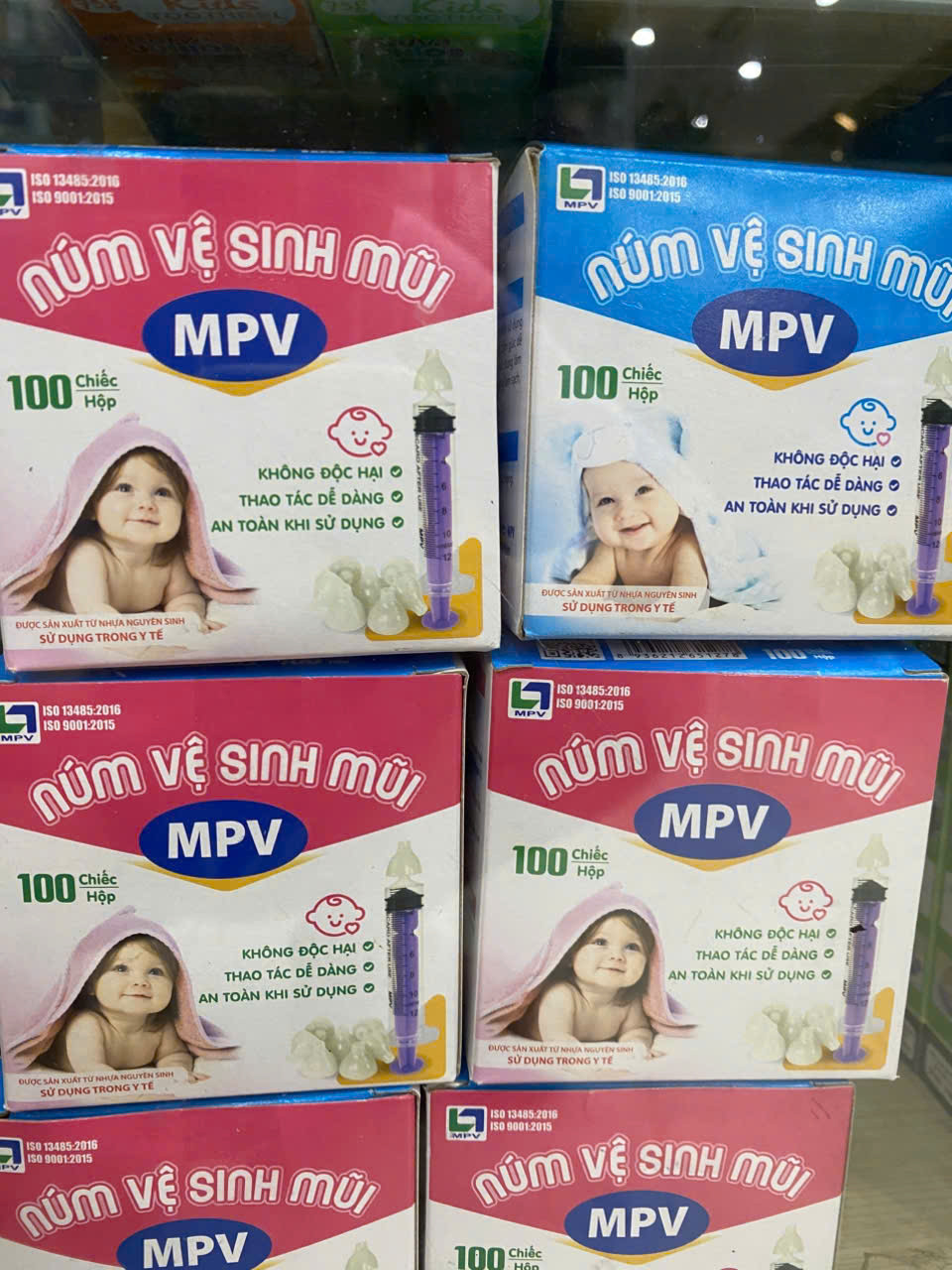 Núm Vệ Sinh Mũi MPV (H/100 cái)