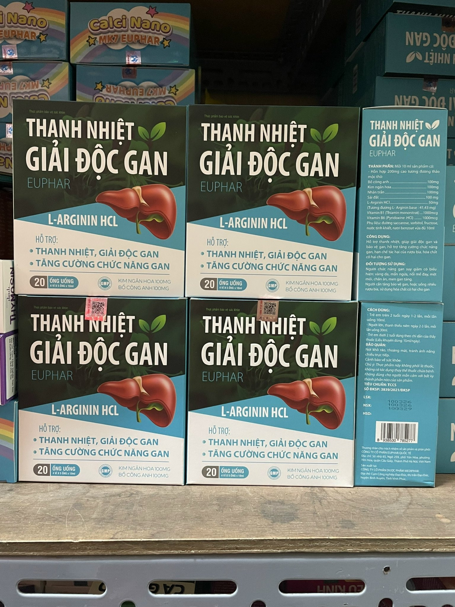 Thanh Nhiệt Giải Độc Gan (H/20 ống)