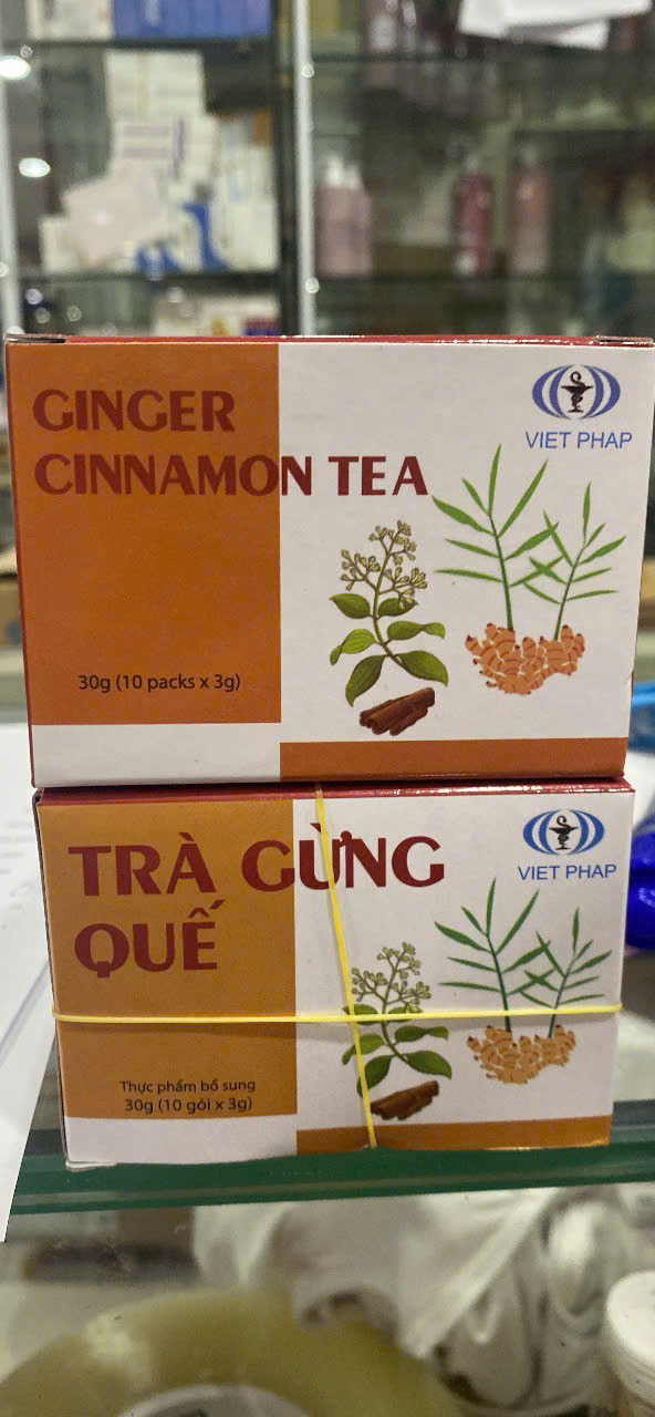 Trà gừng Quế (H/30gói) Việt Pháp