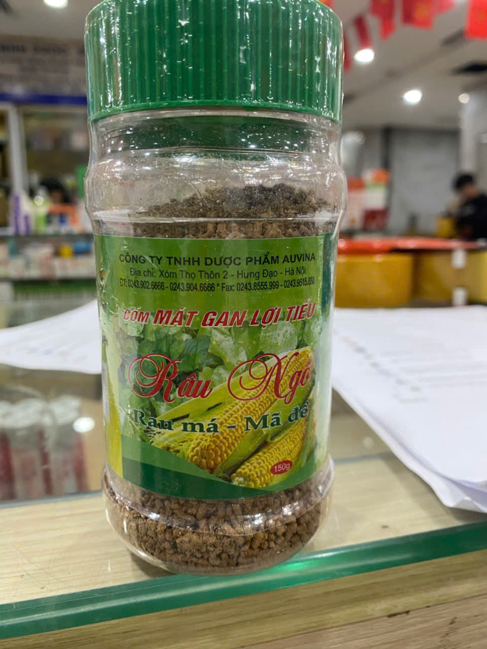 Trà Râu Ngô Rau Má - Mã Đề  (L150G)