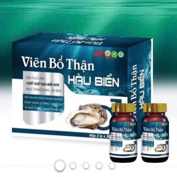 Viên Bổ Thận Hàu Biển Gỗ Xanh (Hộp 2 Lọ *30 Viên) Zena