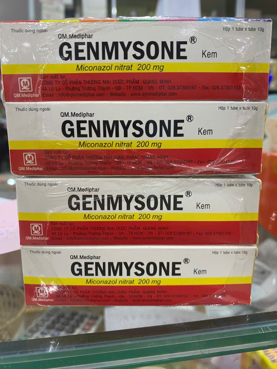 Genmyson (bán cọc 10T/10g) gentrison nội Quang Minh