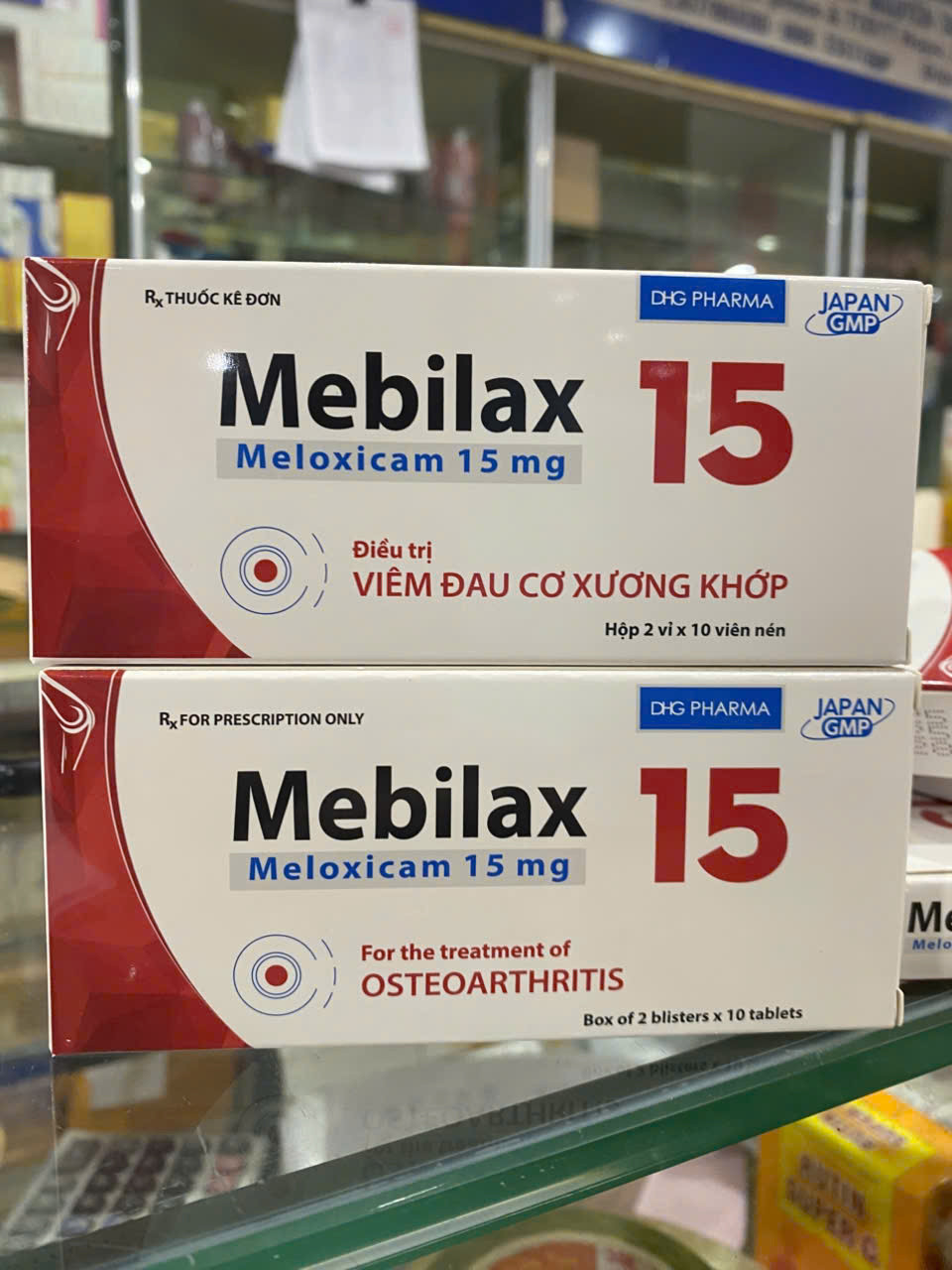 Mebilax 15Mg (Meloxicam) _Dhg (H20V) mẫu mới