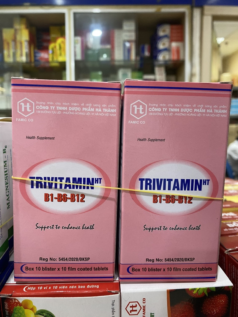 Trivitamin 3B Nén Hà Thành (H/100V)