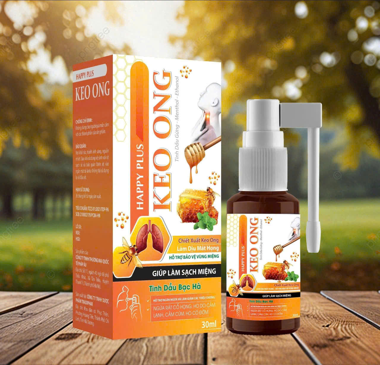 Xịt Họng Keo Ong (L/30ml)