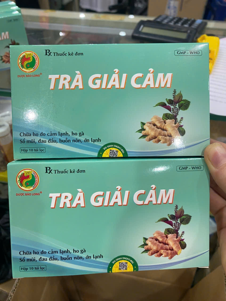 Trà Giải Cảm Bảo Long (H10G2,5) Mẫu Mới