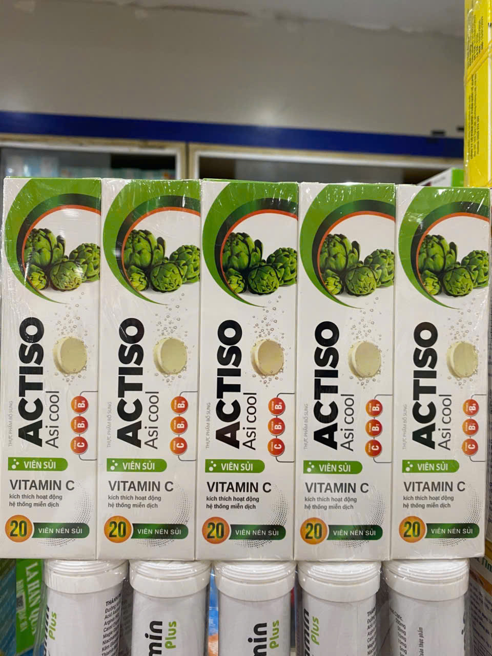 C Sủi Actiso (cọc 10T/20v) có vỏ